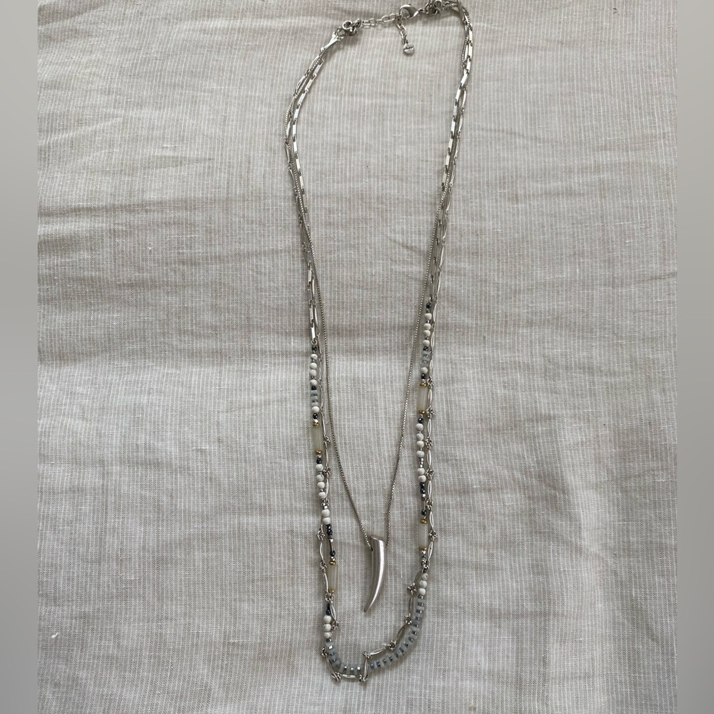 Stella & Dot Horn Necklace
